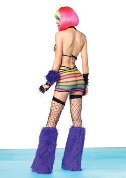 uberbimbos: - Rainbow Dress (clubwear) :