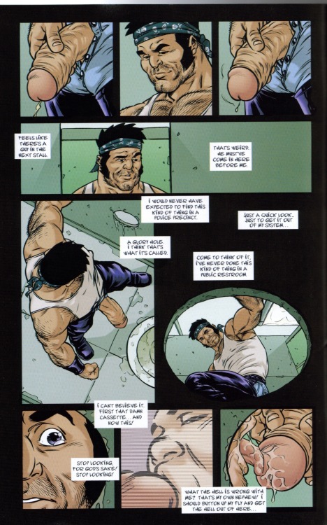 yesyaoiyeah:  Porky #2 drawn by Logan Kowalsky (First Part!) So, the second issue! Enjoy it ^^