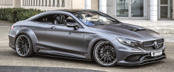 carsthatnevermadeitetc:  Mercedes Benz S-Class Coupe, 2017, by Prior Design. A PD75SC wide-body kit for the big Mercedes coupe