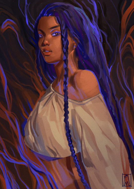violet phoenix ~ print | commissions