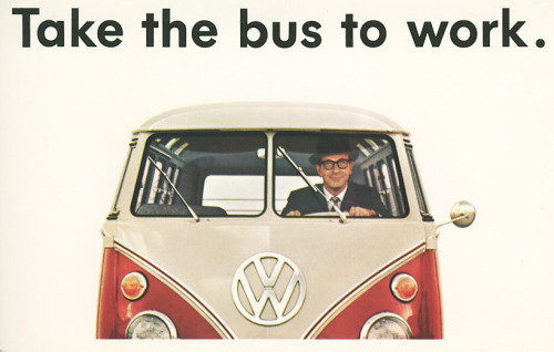 Doyle, Dane, Bernbach, short DDB, and samples of the famous ad campaign of the Sixties for Volkswage