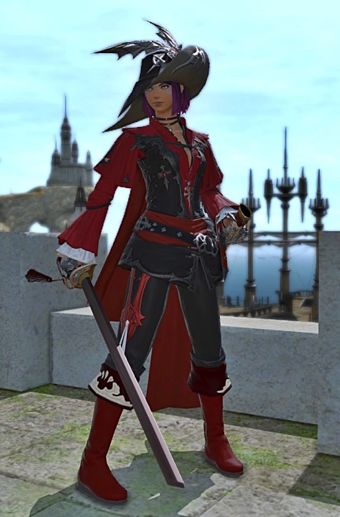 twelvesblades: Lominsa is part of my FFXIV brand so naturally I keep making pirate glamours, pretend