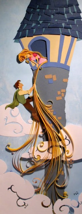 lohrien:  Disney Papercrafts by Jackie Huang