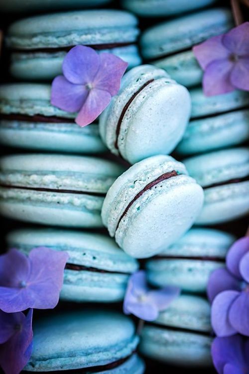 sweetoothgirl:VEGAN AQUAFABA MACARONS