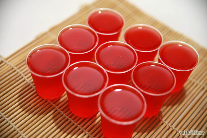 wikihow:  10 Classic Drinks As Jello Shots1. Rum and Coke Jello Shots.2. Jaeger Bomb