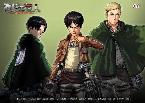 fuku-shuu:   A bonus IC Card Sticker featuring Ymir, Eren, and Annie’s character designs will be gifted with any Fammys.com preorders of KOEI TECMO’s upcoming Shingeki no Kyojin Playstation game! ETA: Amiami has released an image of the bonus mousepad