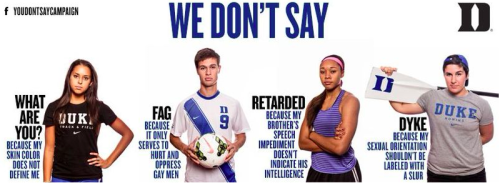 barbellsandbiology:  So I was reading this article and really like this campaign Duke is doing. 