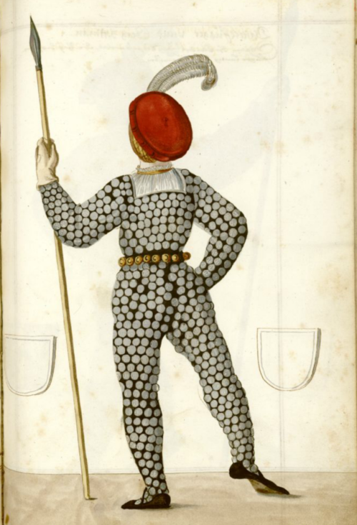 Radical Fashion from the Schembart Carnival (1590)Illustrations from a 16th-century manuscript detai