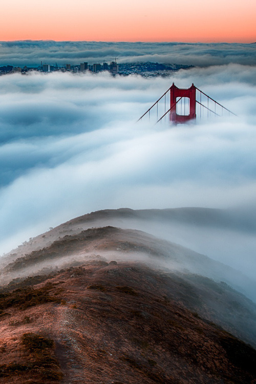 earthyday:  Greeting the city San Francisco  by Ali Erturk  