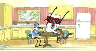 killerh0pe:  Everybody dance… in Regular Show.
