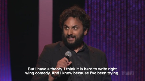 Sex sandandglass:  Nish Kumar, NZ International pictures