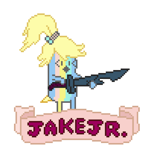 Here Is The Forth Pixel Pup, Jake Jr. On This One I Experimented With My Style A Bit To Make The Animations