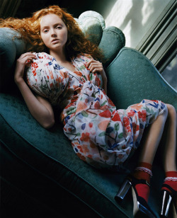 calfforpresidents:  Lily Cole once again