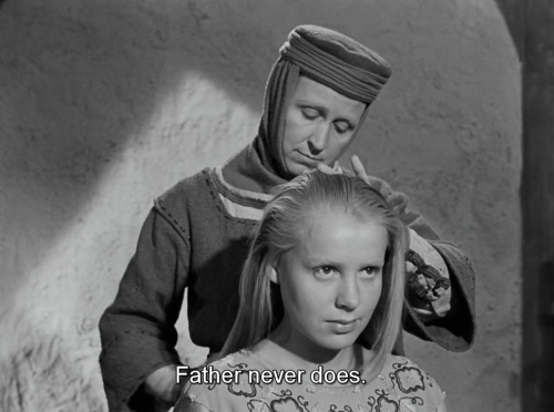 whosthatknocking: Jungfrukällan | The Virgin Spring (1960), dir. Ingmar Bergman