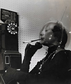 Weegee - Martian Woman on the Telephone,
