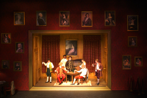 The School for Scandal. Charlie Calvert.College of Charleston Theatre. 