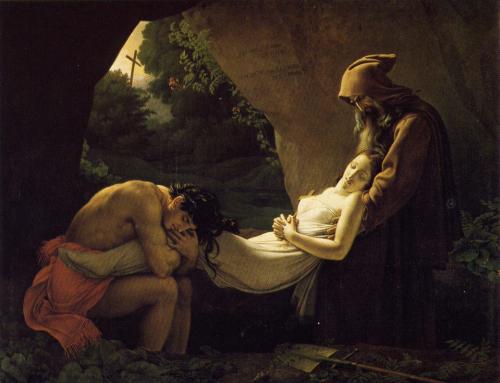 The Funeral of Atala, Anne-Louis Girodet - 1808