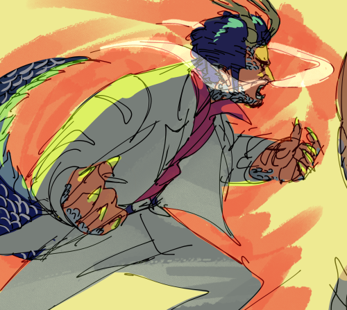 crispywisp:  kiryu’s DoD battle style but he gains actual dragon features lol  