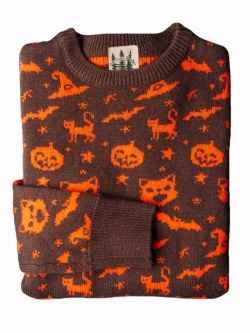 dark-sappho:reblog and tag your favourite halloween cozy cabin sweater 🎃🦇👻🐈‍⬛🍁