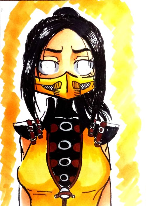 I Am Making MK Genderbender Sketch Cards