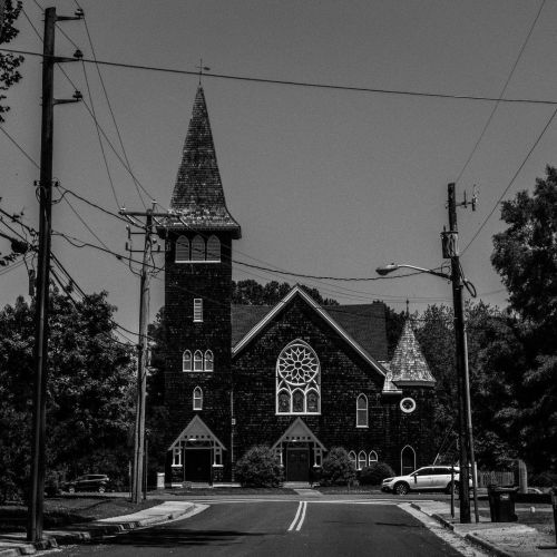 Day 141 of 365 - Market Street United Methodist Church in Onancock Virginia. #churcharchitecture #on