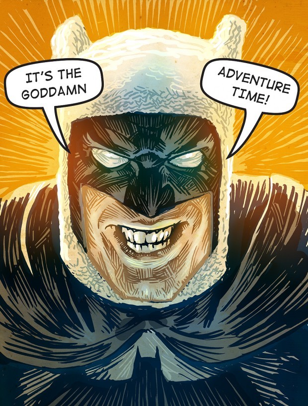 lordwanjavi:   “Finn as Batman” &gt; Robert Rath   