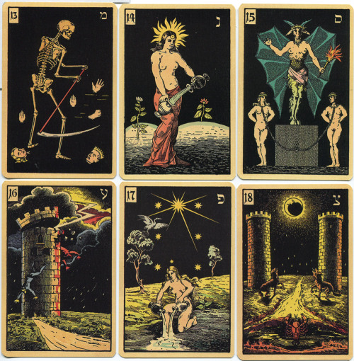 thesacredgrave: Lasenic Tarot, 1938, Czech