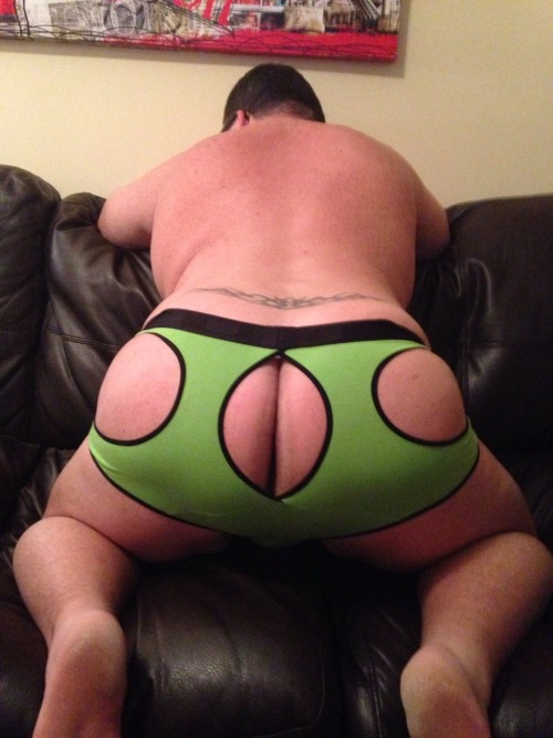bearlust:  numberonechubby:  New Assless Undies,   Holes