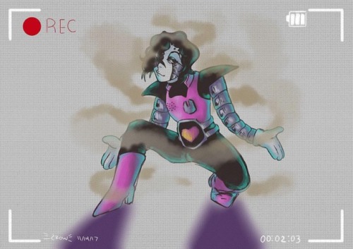 Cant Tell If This Is Ok Or Not. . . XD . . . #undertale #mettaton #mettatonex #art #artist #digitalart