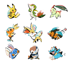 smrth:I sketched some quick Pokemon last