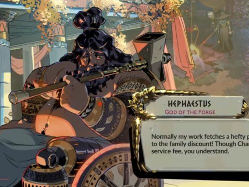 Going Through The Hades 2 Stuff And Im Sorry But I Just Have To Ramble A Second Because Look At Hephaestus