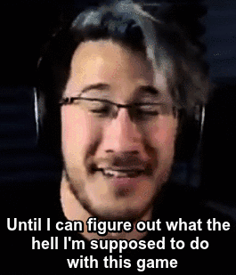 casenumber825:  Some wonderful words of gaming wisdom from Markiplier…         ‘dick around until you figure it out!’