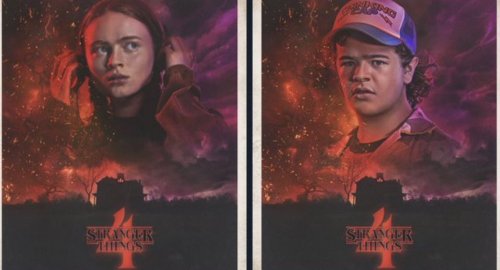 robinsteve:stranger things 4 posters - first half of the hawkins crew