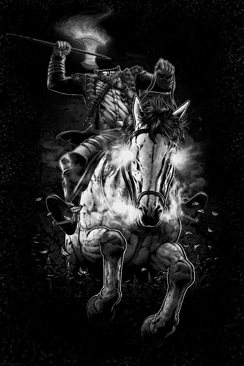 metalheadx-x:  The Headless Horseman by Fuacka Edited by metalheadx-x 
