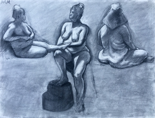 Work from my life drawing class