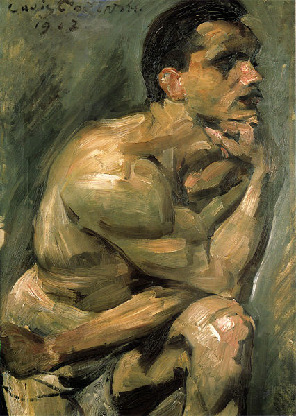 gayartists:Männlicher Halbakt (1913), Lovis Corinth