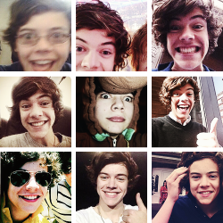 harrythingx-blog: @Harry_Styles Selfies