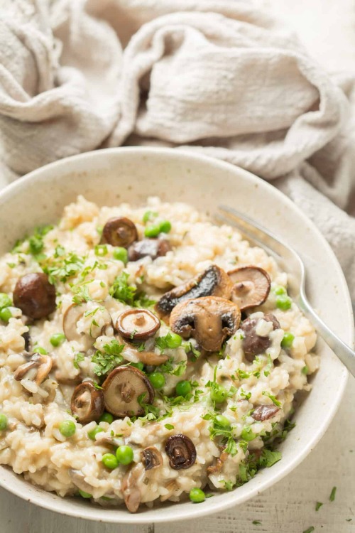 tinykitchenvegan: Decadent Vegan Mushroom Risotto