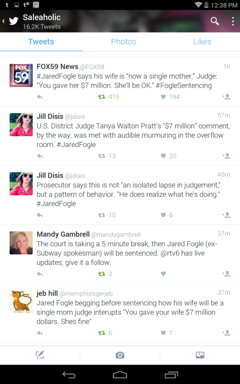 asanteroyalty:thesickestsinner:sale-aholic:sale-aholic:The Judge that sentenced Jared Fogle to 15 ye