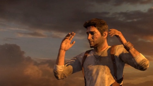 lara-croft-nathan-drake: uncharted drake’s fortune cutscene 36:the end this concludes all unch