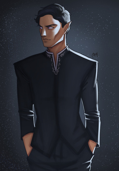 cameronmccafferty:Highly requested to draw the characters from ACOTAR - Starting with Rhys!