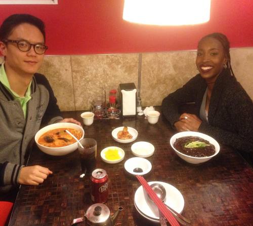 Our tradition!! #koreanfood #AMBW #bwam #datenight (at Yong Gung Restaurant Aurora Co)