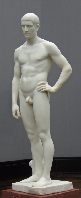desimonewayland: Standing Young Man by Adolf von Hildebrand (1881-84).Alte Nationalgalerie, National