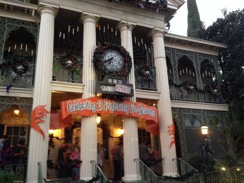 Haunted Mansion Holiday, September 24, 2013