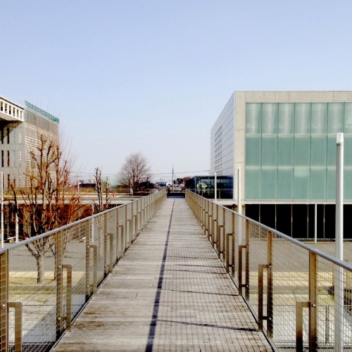 japan-perspective:一点透視＠埼玉県立大One point perspective @ Saitama Prefectural University , Japan