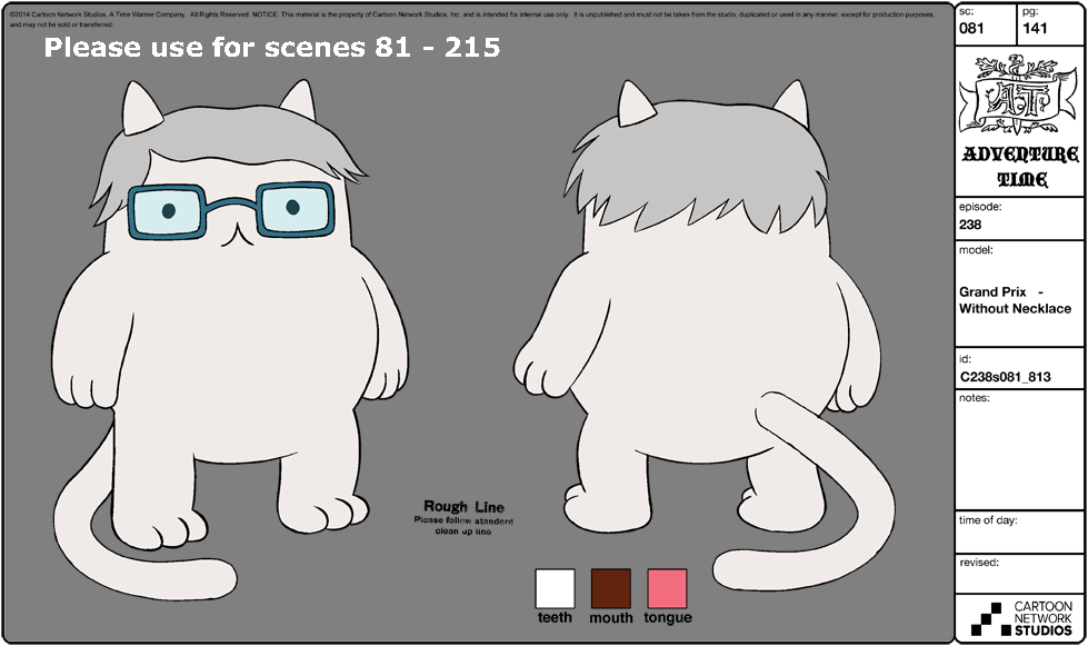 selected character model sheets (2 of 2) from Daddy-Daughter Card Warscharacter &amp;