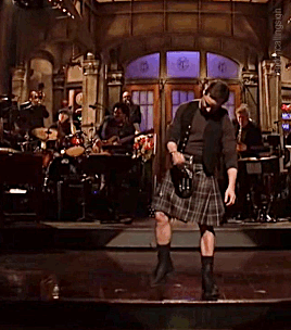 londoncallingsigh:“It’s not a skirt, it’s a kilt. It’s actually very masculine, we wear it in our co