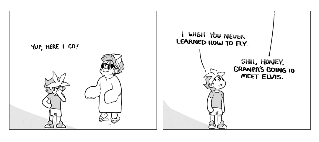 discount-supervillain:  I had a dream about a very strong grandpa. I think. Or maybe