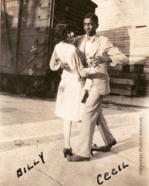 adreinnewaheed: Billy and Cecil, c. late 1920s #dancepartners #dance #couple #vintagephoto #vintages