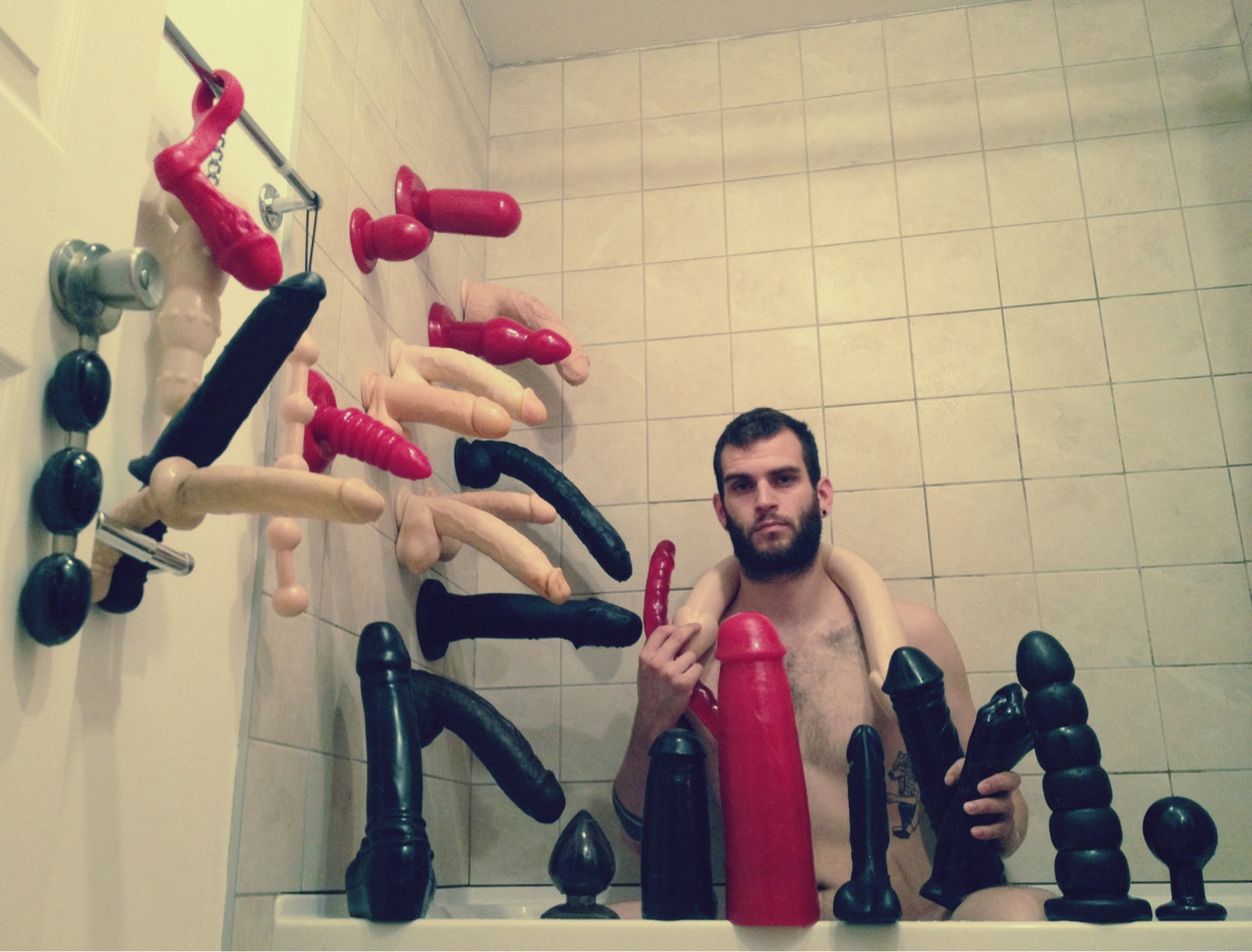 embarrassedboys:  buttpluggedboys:  now that’s a varied selection  I’ve recently
